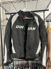 Duhon Jacket Mens Medium Pads Motorcycle Windproof Racing picture