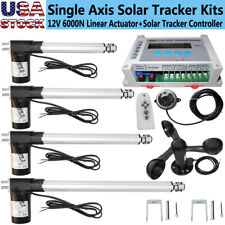 DC12V Complete Single Axis Solar Tracker - 6000N Linear Actuator +LCD Controller picture