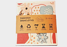 Swedish Dishcloth (10) Pack - Oversized, Assorted Prints, Reusable & Compostable picture