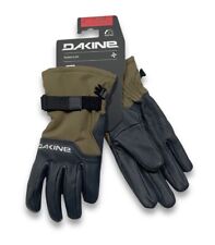 Dakine Tacoma Leather Gloves - NWT Mens Medium (Size 8.5) Dark Olive #43001-S9 picture