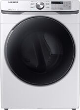 Samsung DVE45R6100W 27 Inch Electric Dryer with 7.5 Cu. Ft. Capacity picture