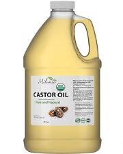 Premium Organic Castor Oil - 100% Pure and Hexane-Free Cold-Pressed. picture