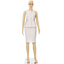 Head Turns Dress Form with Base Female Mannequin Full Body PP Realistic Display  picture