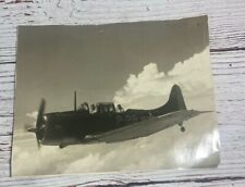 VTG Original WWII Pacific Navy Douglas SBD Dauntless Dive Bomber P-28 Photo picture