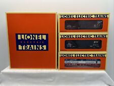 LIONEL MODERN 6464 BOXCARS SERIES FOUR 6-19272 NEW IN BOXES 3 CARS: B&A, PRR, SP picture