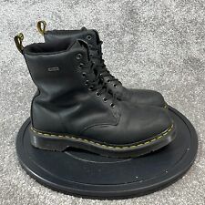 Dr. Martens Boots Women's Size 10 1460 Round Toe Ankle Combat Black Leather picture