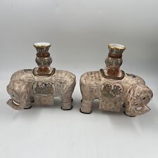 Vintage Pair of Chinese Elephant Candle Holders  picture
