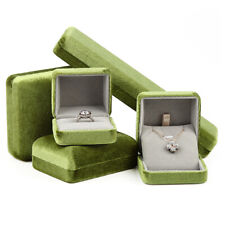 Velvet Jewelry Gift Storage Box Ring Earring Necklace Bracelet Organizers Boxes picture