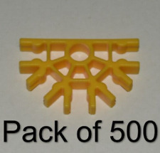 (500) K'nex Yellow 5 Position Connectors - KNEX Standard Replacement Pieces Part picture