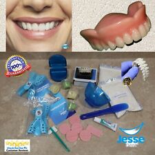 Denture Kit full upper/ full lower False Dentures teeth picture