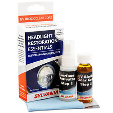 SYLVANIA - Headlight Restoration Essentials Kit - UV Block Clear Coat - 1 Fl Oz picture