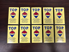 TOP SINGLE WIDE Rolling Papers - 10 PACKS - Fine Gummed RYO Cigarette Papers picture