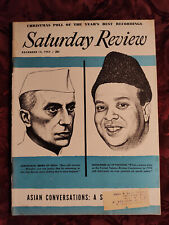 Saturday Review December 12 1953 JAWAHARLAL NEHRU MOHAMMED ALI HERBERT WEINSTOCK picture