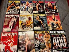 Lot Of 12 Vintage Easyriders Motorcycle Magazines, Mixed Lot, 1991-2006, Rare picture
