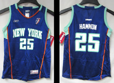 New York Liberty Becky Hammon #25 Youth Size S (4) or L (6X) Jersey C1 5535 picture