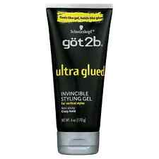 Got2b Ultra Glued Invincible Styling Hair Gel 6 oz FREE&FAST SHIPPING picture