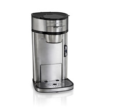 Hamilton Beach the Scoop Single-Serve Coffee Maker, 14 Oz., Stainless Steel picture