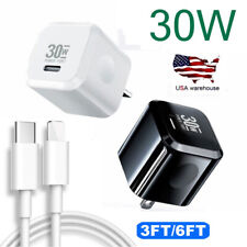 30W Fast Charger Block USB Type C Wall Power Adapter For iPhone 14 13 12 11 XR 8 picture