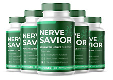 Nerve Savior Health Supplement 5 bottles 300 Capsules New 5 Month Supply picture