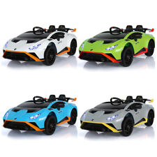 12V/24V Kids Electric Ride On Car Lamborghini with Music LED Headlights 2 Speeds picture