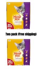 2 Packs Meow Mix Original Choice Dry Cat Food, 30 Pounds 2927452099 picture