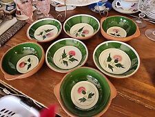 7 Stangl Pottery Bowls Thistle Trenton New Jersey picture