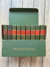 Vtg 1896 The Christian Herald Library Complete Set Mini Mantle Hardcover Books picture