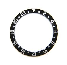 Rare Genuine Rolex GMT-MASTER II 16710 16700 Super Fat Font Black Bezel Insert picture