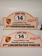 Vintage 1993 Porsche 356 Jean Pierre Kunstle Starter Signs picture