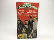 Vintage It's a Wonderful Life (VHS, 1987) Great shape Classic Christmas Movie picture