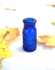 BROMO-SELTZER rare Ohio Bottle Co. cobalt blue “baby” Bromo  near mint condition picture