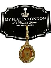BRIGHTON My Flat In London TEA WITH NAPOLEON French bulldog portrait charm NEW picture