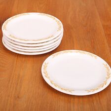 6 Bread Plates Amesbury 242 Walker China Vitrified Bedford Ohio  picture