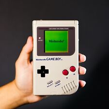 *RESTORED AUTHENTIC ORIGINAL*  Nintendo Gameboy DMG With NEW LENS and NEW SHELL picture