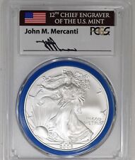 2006 W Burnished Silver Eagle PCGS SP 70 Mercanti Signed picture