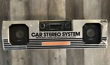 SPARKOMATIC Vintage Complete Car Stereo System Cassette Player Factory Sealed picture