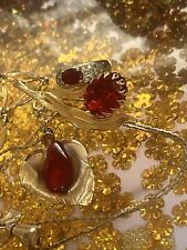 Vintage Luxurious Red Jewelry Set picture