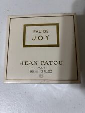 Rare Vintage Jean Patou Eau De Joy- Eau De Parfum Splash 90 mL / 3 oz. Sealed picture