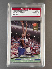 SHAQ SHAQUILLE O'NEAL 1992 ULTRA GRADED 10 RC ROOKIE BASKETBALL CARD #328 picture