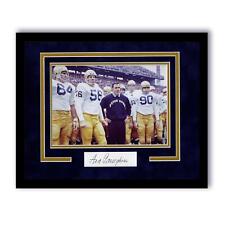 Ara Parseghian 'Notre Dame' AUTOGRAPH Signed Fighting Irish Framed 11x14 Display picture