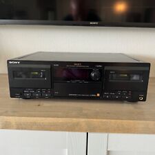 SONY Stereo Dual Cassette Deck TC-WA9ES Dolby B-C-S NR HX PRO - Tested Excellent picture