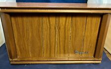 Vintage Magnavox 20S057 Stereo Extension Bookcase Speaker Trapezoidal MCM picture