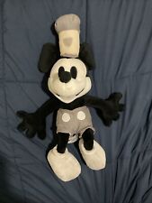 DISNEY STORE Plush MICKEY Mouse STEAMBOAT WILLIE 20