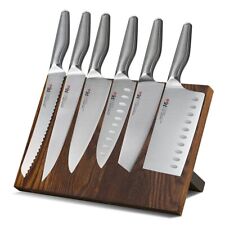 7Pcs TURWHO Chef Kiritsuke Knife Block Set German Stainless Steel Kitchen Knife picture