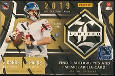 2019 Panini Limited NFL Football Sealed First Off The Line FOTL HOBBY BOX picture