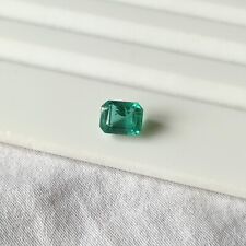 1.27 Cts Natural Emerald Octagon Very Nice Quality Untreated Faceted Gemstone picture
