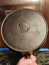 Wapak Indian Head Medallion #7 Cast Iron Skillet- Very Nice. picture
