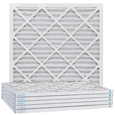 14x14x1 Ultra Allergen Merv 11 Replacement AC Furnace Air Filter (6 Pack) - NEW picture