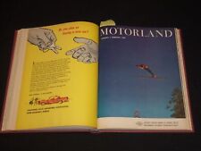 1959-1960 THE MOTOR LAND MAGAZINE BOUND VOLUME - 12 ISSUES - KD 705C picture
