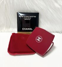Chanel Mirror Duo Compact Double Facette Makeup Red Valentine Bridesmaid Gift picture
